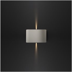 Aplique Led exterior KYOTO up/down HOFFLIGHTS 2.3055.1112 blanco