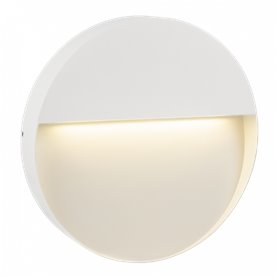Luminaria Led señalizacion exterior ATHENS 9 round HOFFLIGHTS 2.3511.1112 blanco