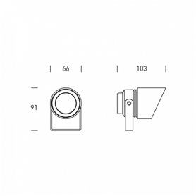 Proyector Led exterior BELGIUM 3 HOFFLIGHTS 2.5201.1312 antracita