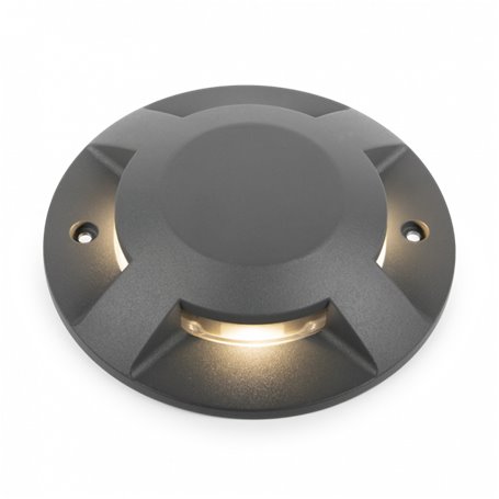 Empotrable suelo Led señalizacion exterior DUBLIN 4 lados HOFFLIGHTS 2.4124.1312