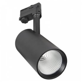 Proyector Led para carril FRANCE 40 HOFFLIGHTS 1.5142.1212 negro 3K