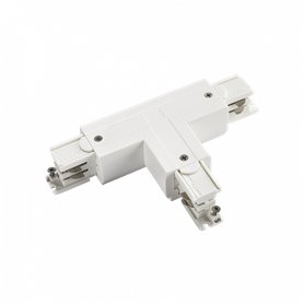 Alimentacion T derecha ON-OFF HOFFLIGHTS 1.5000.8121 blanco