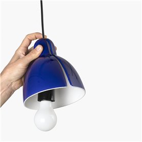Lampara colgante FARO Barcelona 64259 VENICE Azul