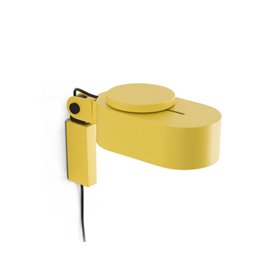 Lampara Led aplique brazo FARO Barcelona 57302 INVITING Amarillo