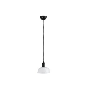 Lampara colgante FARO Barcelona 20339-116 TATAWIN S Negro satinado/Opal