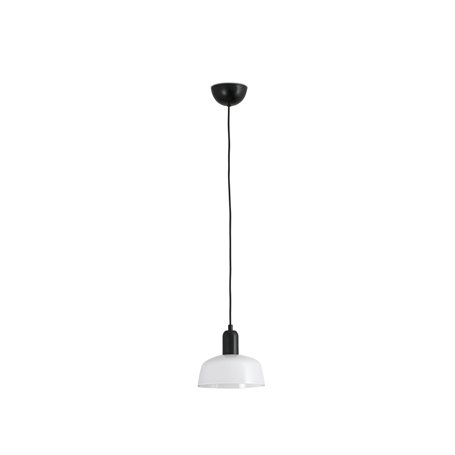Lampara colgante FARO Barcelona 20339-116 TATAWIN S Negro satinado/Opal