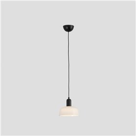 Lampara colgante FARO Barcelona 20339-116 TATAWIN S Negro satinado/Opal