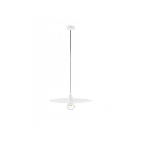Lampara colgante Faro Barcelona Plat 68146 Blanco