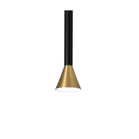  Lampara colgante LED Faro Barcelona DANKA 64223 orol/Negro