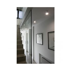 Lampara Led plafon FARO Barcelona 64206 HARU Blanco mate