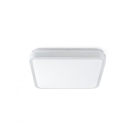 Lampara Led plafon FARO Barcelona 63394 IRIS 295 Niquel satinado