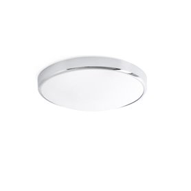 Lampara Led plafon FARO Barcelona 63399 KAO Cromo brillo