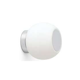 Lampara Aplique Faro Barcelona MOY 40091 cromo