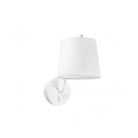 Lampara aplique FARO Barcelona 29326 BERNI Blanco mate/Blanco