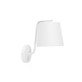 Lampara aplique FARO Barcelona 29326 BERNI Blanco mate/Blanco
