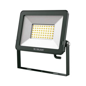 Proyector Led 30w ROBLAN MHLF30C 3.000ºK Negro