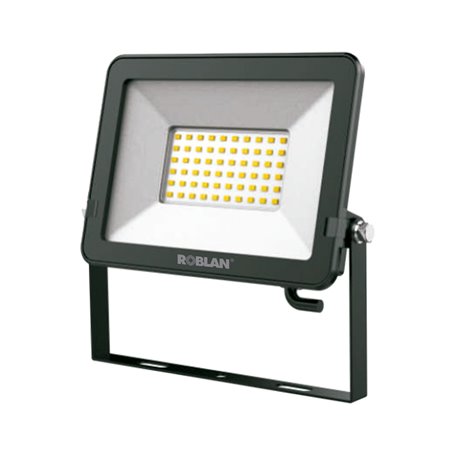 Proyector Led 30w ROBLAN MHLF30C 3.000ºK Negro