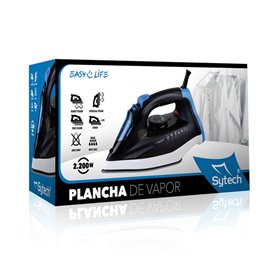 Plancha vapor Sytech 2200W SY-PV21A Azul