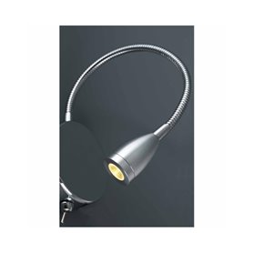Lampara Led aplique FARO Barcelona 40994 LOKE Cromo brillo