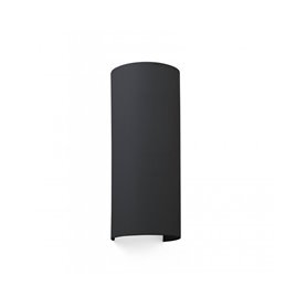 Lampara Aplique Faro Barcelona COTTON Round 66410 Negro