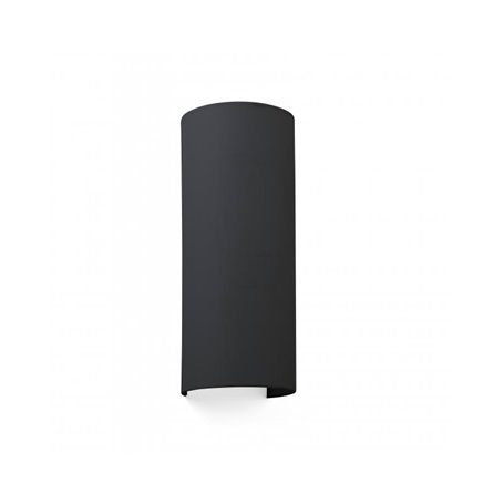 Lampara Aplique Faro Barcelona COTTON Round 66410 Negro