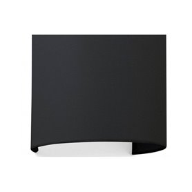 Lampara Aplique Faro Barcelona COTTON Round 66410 Negro