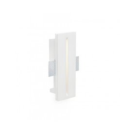 Empotrable Led de pared Faro Barcelona PLAS-2 63282 Blanco