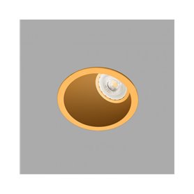 Empotrable redondo Faro Barcelona FRESH WALL WASHER 02100603 Oro