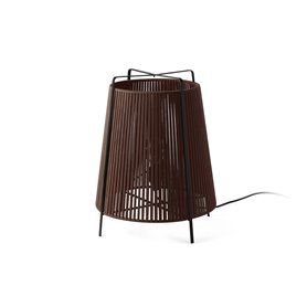 Lampara portatil Jardin Faro Barcelona 71264 AKANE Marron