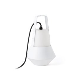 Lampara portatil Exterior Faro Barcelona CAT 71563  blanco