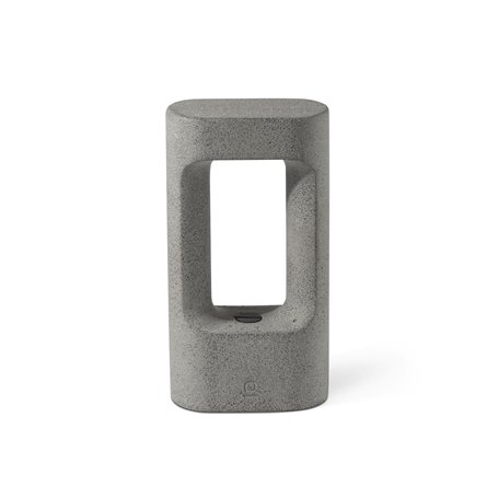 Lampara Led baliza exterior FARO Barcelona 75550 TOTEM 285 Cemento 2.7K