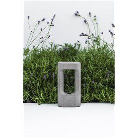 Lampara Led baliza exterior FARO Barcelona 75550 TOTEM 285 Cemento 2.7K