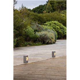 Baliza Faro Barcelona CAST H300 74155 gris oscuro