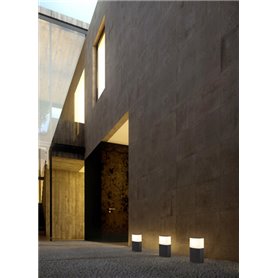 Baliza sobremuro Faro Barcelona DATNA 74441 gris oscuro