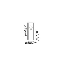 Baliza Faro Barcelona KILA 71748 Ambar
