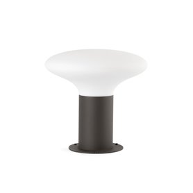 Baliza sobremuro Faro Barcelona Blub`s 74433S-03 gris oscuro