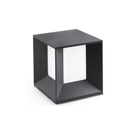 Baliza led sobremuro Faro Barcelona Mila 70771 gris oscuro