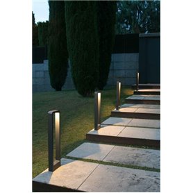 Baliza Led Faro Barcelona Das 75520 gris oscuro