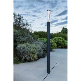 Farola Led exterior FARO Barcelona 750211 RUSH 3K 360º wide