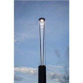 Farola Led exterior FARO Barcelona 750300 RUSH 2.7K 360º