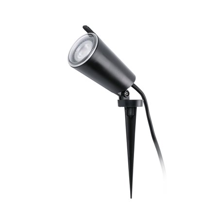 Lampara proyector/estaca Jardin Faro Barcelona TONI 71528 negro