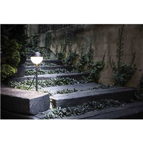Lampara estaca Jardin Faro Barcelona PICCOLA 70245 negro