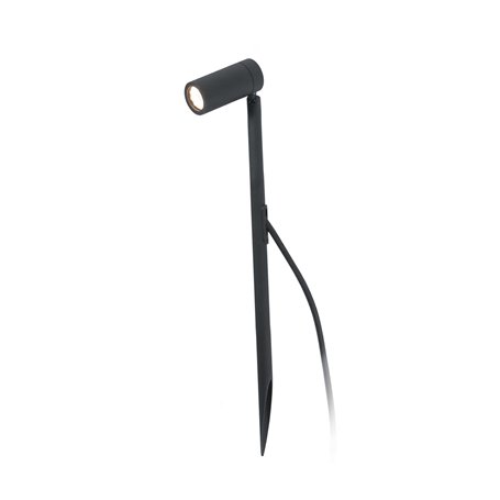 Lampara estaca Jardin Faro Barcelona SETH-28 LED 70227 negro