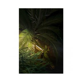 Lampara estaca Jardin Faro Barcelona 71613 ANDY Oro Satinado