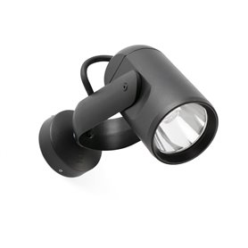 Lampara proyector Jardin Faro Barcelona SLOT-1 70035 negro