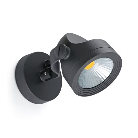 Lampara proyector Jardin Faro Barcelona ALFA LED 70025 Gris