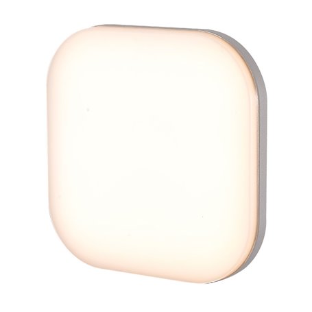 Aplique Cuadrado Led 11W Roblan ZOA7231PC 3.000ºK Plata