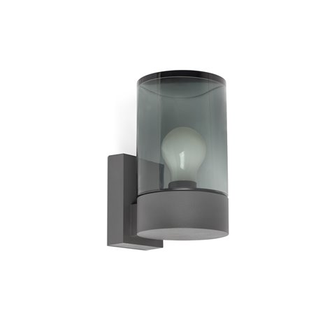 Aplique superficie Faro Barcelona 71744 KILA Gris oscuro/Fume