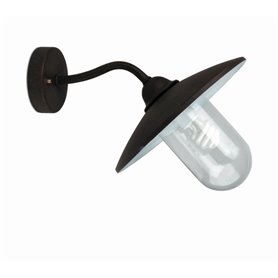 Aplique superficie Faro Barcelona 74261 WALLY-2 Marron Oxido