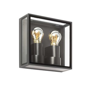 Aplique superficie Faro Barcelona 71306 POMO Gris oscuro